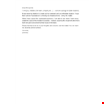 Letter Of Apology For Mistake example document template