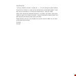 Letter Of Apology For Mistake example document template 