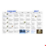 Monthly Activity Calendar Template example document template