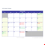 Free Calendar Template example document template