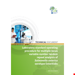 Laboratory Standard Operating Procedure Template example document template