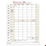 Create an Effective Semester Planning for Your Course example document template