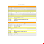 Sample Workshop Agenda: Development, Coffee Breaks & Sustainable Approach example document template