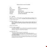 Trust & Estate Brokerage | Avoiding Letter of Reprimand example document template