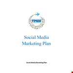 Create an Effective Social Media Marketing Action Plan with our PDF Template example document template