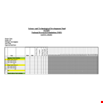 Research Gantt Chart Excel example document template