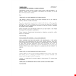 Interview Rejection Letter: Informing Applicants about Employment Decision example document template
