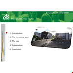 Retail Property School Marketing Plan example document template