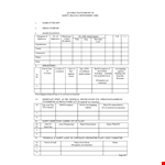 Investigation Status Report Template example document template