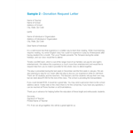 Support Our School: Donate to Enhance Our Students' Experience example document template