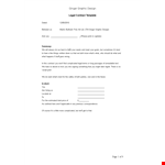 Legal Contract For Graphic Design Word Free Download example document template
