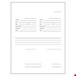 Generic Bill Of Sale For Furniture example document template