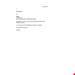 Format Relieving Letter Doc example document template 