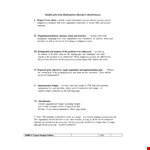 Project Preparing Budget Proposal Template example document template