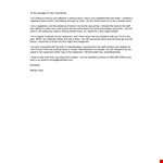 Formal Customer Complaint Letter Template example document template