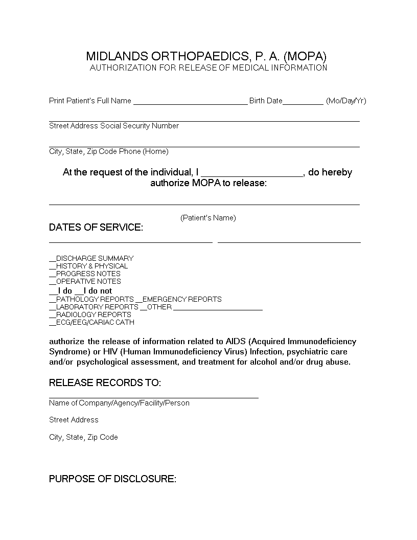 authorize-the-release-of-medical-reports-and-patient-information-with