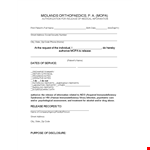 Authorize the Release of Medical Reports and Patient Information with Our Form example document template 