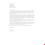 Nursing Assistant Cover Letter example document template