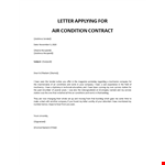O&M Contract offer example document template