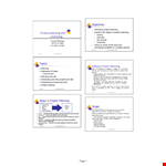 Project Planning And Scheduling - Manage Tasks and Versions | Carnegie Mellon example document template 
