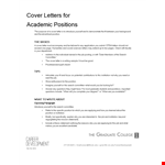 Faculty Cover Letter - Research, Teaching Position, Students (Spanish) example document template