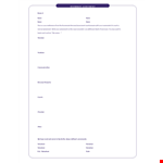 Roommate Agreement Template - Create Cohesive Living Arrangements example document template