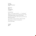 Club Fundraising Thank You Letter example document template
