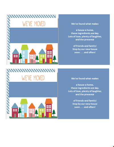 Create a Buzz with Our Housewarming Invitation Template - House, Found, Makes!