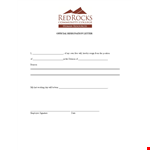 Resignation Letter - Official Form for Non-Classified Employees example document template