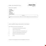 Remittance Note example document template 