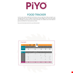 Beachbody Meal Plan Tracker Template example document template