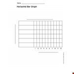 Horizontal Bar Graph Template example document template