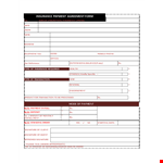 Get a Secure Payment Agreement Template with Insurance & Signature example document template