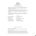 Hr Experienced Resume Format Template example document template