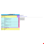 Download Free Daily Schedule Template example document template