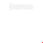 Counter Offer Decline Letter Template example document template