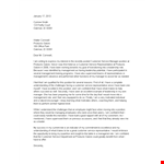 Letter To Manager For Promotion Template Download example document template
