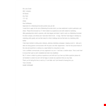 Job Application Letter For Marketing Executive example document template