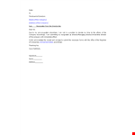 Director Resignation Letter Format Doc example document template