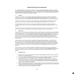 License Agreement Template - Create a Solid and Legally Binding Agreement with the Licensee example document template