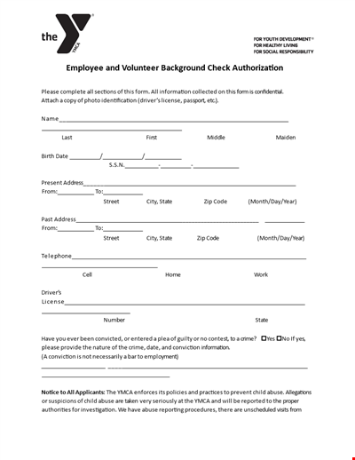 Authorize Employment Check: Background and Abuse