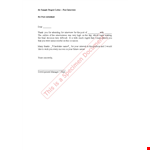 Sample Rejection Letter | How to Regretfully Decline an Interview example document template