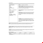 Executive Summary Template - Create a Compelling Company Overview example document template