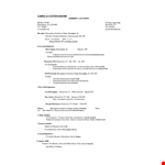 Corporate Tax Accountant Resume example document template