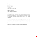 Proof of Employment Letter - Verify Your Business and Income | South Cooper example document template