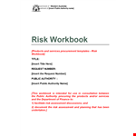 Risk Analysis Template for Effective Management, Contracts, Procurement, and Public Needs example document template