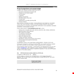 Health Program Budget: Optimize Staff Costs & Local Expenses example document template 