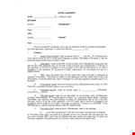 Personal Investment example document template