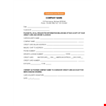 Free Credit Card Authorization Form Template | Easy-to-Use & Download example document template