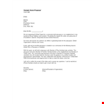 Grant Application Letter Format example document template